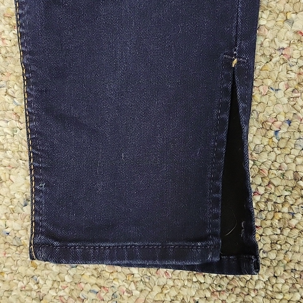 7 For All Mankind Dark Blue Ankle Skinny B (Air) Jeans, Women's 26 - Picture 9 of 9